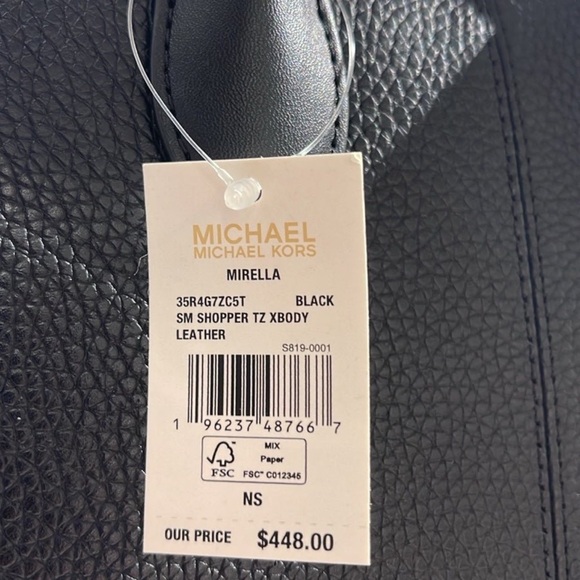 MICHAEL KORS
Mirella Small Pebbled Leather Crossbody Shopper Tote Bag
NWT - Picture 4 of 16